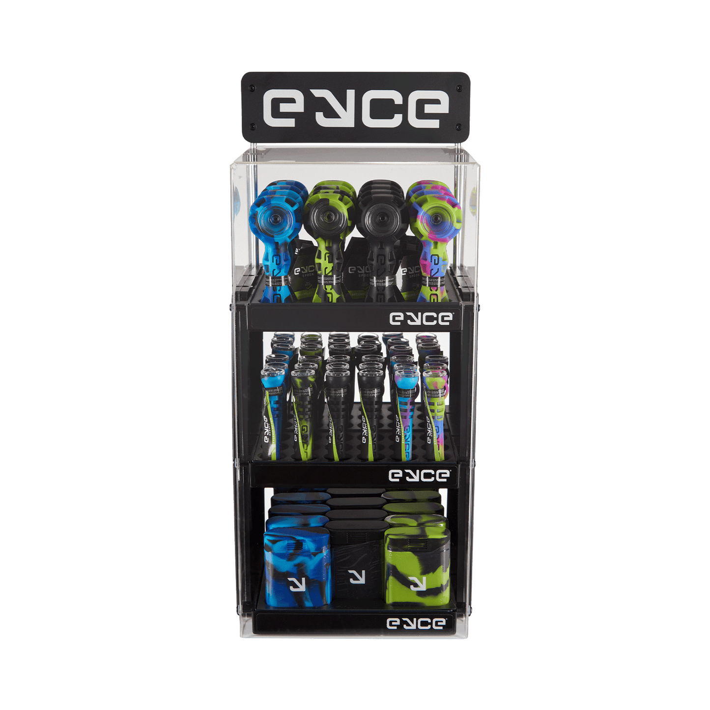 Eyce Counter Display Bundle (Spoon,Solo,Shorty Trays)