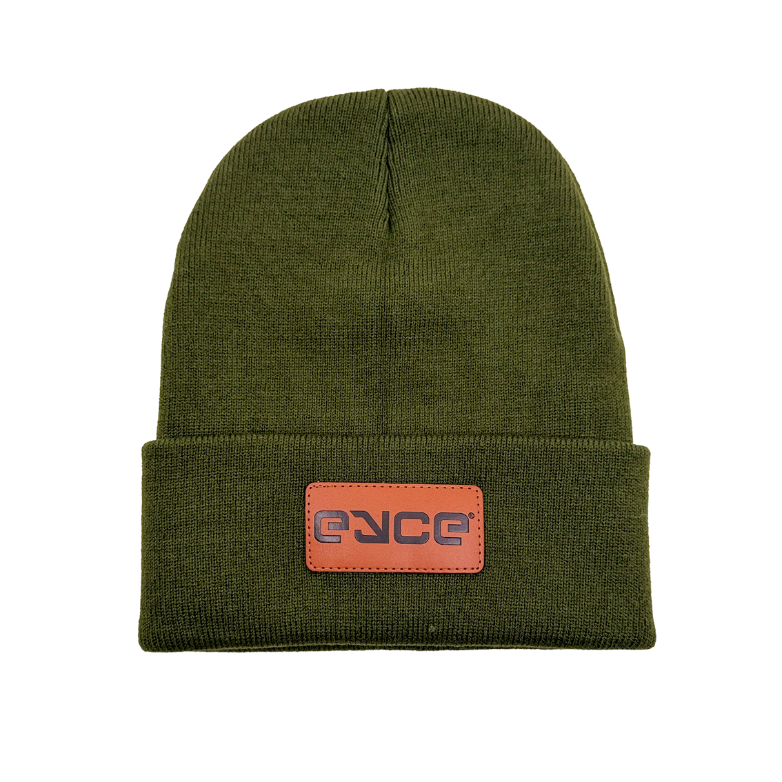Eyce Customer Appreciation Gifts - Leather Patch Beanie