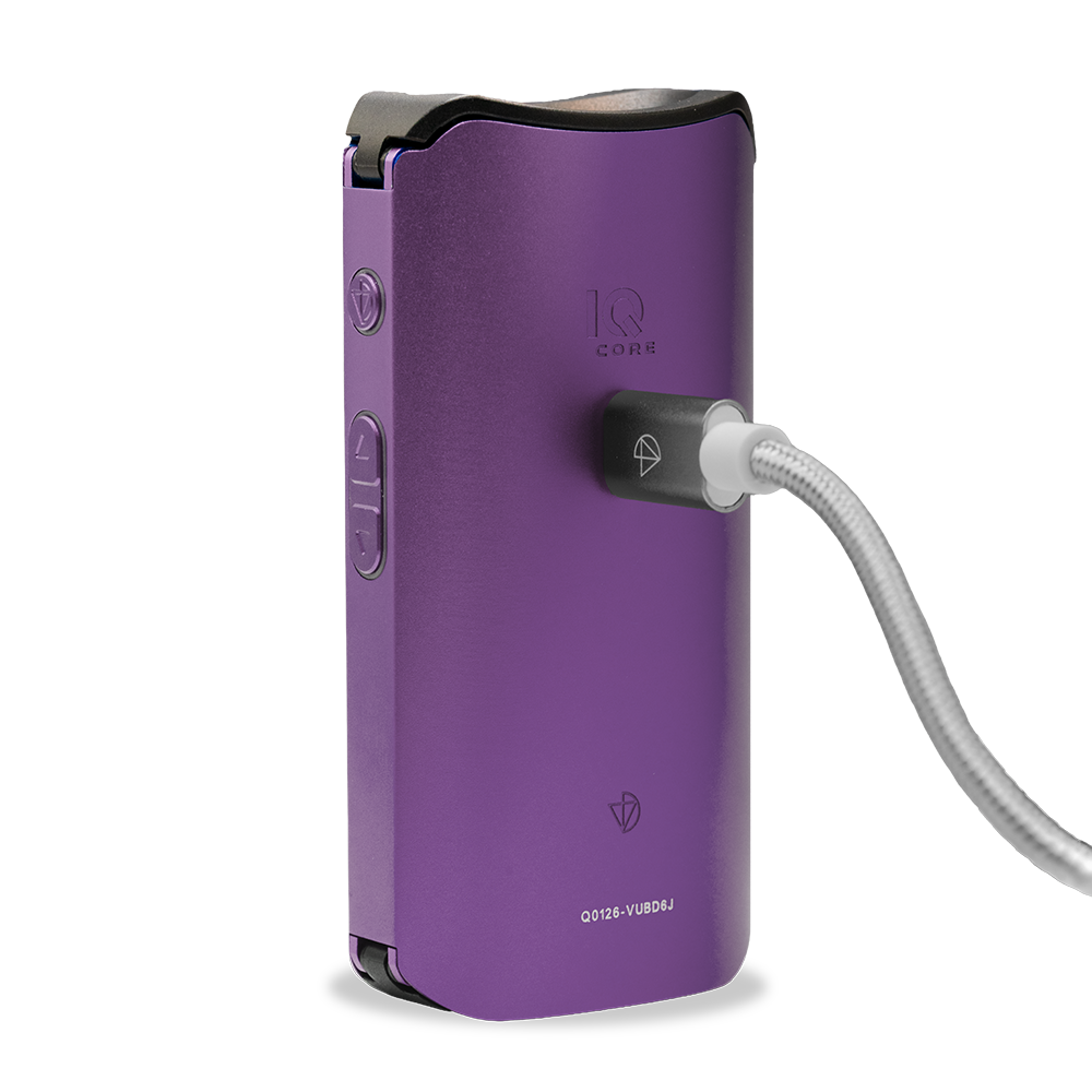 DaVinci IQ Core Vaporizer Purple portable dry herb vaporizer