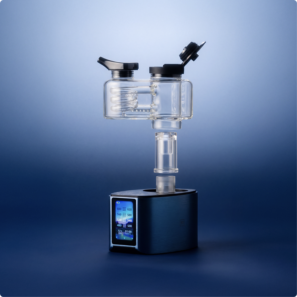 DaVinci EQ E-Rig Electric Quartz System Sapphire – electric dab rig