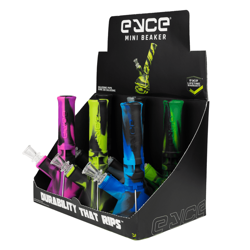 Eyce Mini Beaker 6 Unit POP Assorted Wholesale Eyce Molds 